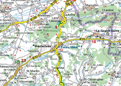 Balade à Hauterives (Drôme)